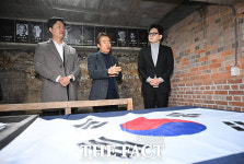 3.1운동의 역사 계성중학교 찾은 한동훈 전 대표 [TF사진관]