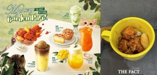 [유통HOT템] 카페에서 치킨·떡볶이를?…컴포즈·메가MGC커피 신메뉴 먹어보니