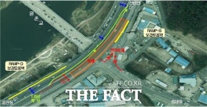 대전시, 천변도시고속화도로 원촌육교 전면 통제