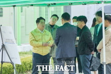 아산시, 탕정 물환경센터 체육시설 추진 상황 현장 점검