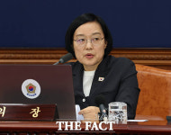 국무회의 주재하는 한성숙 국무총리 [포토]