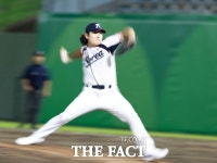[아시안게임] 곽빈 무피안타·윤동희 솔로포…한국, 대만 5-0 완승