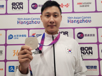 Kim Min-gyu wins Koreas first-ever silver medal in kurash