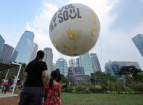 Seouldal balloon ride officially opens to the public — in pictures