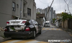 [스토리 포토]재개발 둘러싸고 둘로 나뉜 장위뉴타운