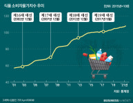 가격인상 신호탄 쏜 오뚜기…식품주도 대선 수혜주?