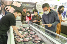 치악산 한우·한돈 맛보러 오세요…숯불구이 축제 인파 몰려