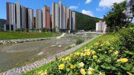 인제읍 갯골천 힐링공간 변신…지역개발 탄력