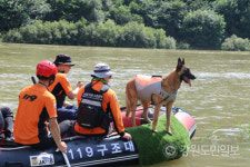 영월 김삿갓면 남한강 60대 실종 사고 수색 장기화…15일째 성과없어