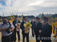 김진태 도지사 강원도청 제2청사 승격 내년 6월 전까지 마무리