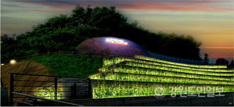 동해 묵호등대 오름길 명소 논골담길 천상의 화원 공사 착공