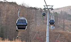 올림픽 유산 정선 가리왕산 케이블카 내달부터 시범운행