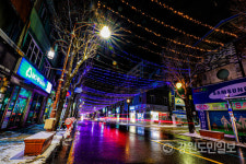 영월읍 중앙로 별이 빛나는 은하수길 야간경관 명소로 새단장