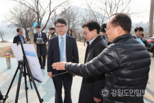 원주 출신 김완섭 기재부 예산실장, 춘천 현안사업장 점검