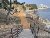동해안 핫플 속초 바다향기로 시설물 개선하고 다시 손님맞이