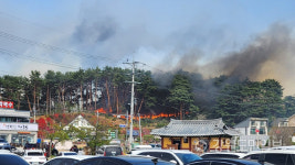 [르포] 몸만 빠져 나왔다 강릉산불 경포동·사천면 주택가로 번져 아비규환