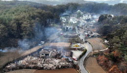 [속보] 강릉산불 축구장 530배 379ha 초토화…15개 분야 398억원 피해