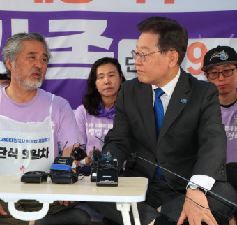 이재명, 이태원 참사 유족과 간담회… '특별법 제정' 논의
