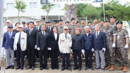 한국전쟁 옹진지구전투 326명 호국영령 넋 기렸다