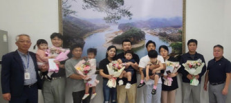 우리 모두의 아이 영월 한반도면 쌍용지역발전협, 영유아 5명에 출산장려금 지원