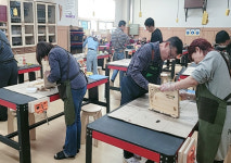 정선 목재문화체험장, 가족단위 관광객 큰 인기