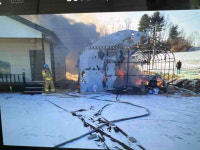 횡성 우천면 하우스서 화재… 빠른 초기대응으로 주택번짐 막았다