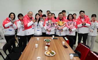 [강원2024 현장] 문체부 유인촌 장관·장미란 차관 올림픽 현장 점검
