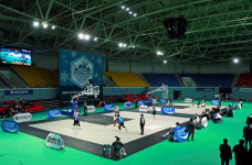 운동과 휴가를 동시에 즐기는 스포츠케이션 태백 3대3 농구대회 열기 후끈