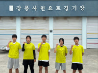 강릉 율곡중학교 요트부, 청소년대표팀 및 국가대표후보팀 대거 발탁
