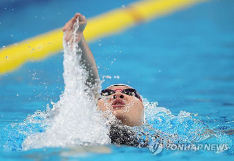 수영 이은지, 한국 선수 첫 여자 배영 200ｍ 준결승 진출