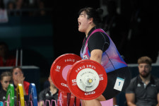 [속보] '포스트 장미란' 역도 박혜정 은메달… 본인 한국기록 경신