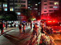 [현장컷] 춘천 장학리 아파트 화재… 주민 대피