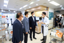 홍천 아산병원 현장 방문