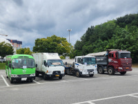 [이슈현장] 강릉종합운동장 대형차량 점령 주민 불편