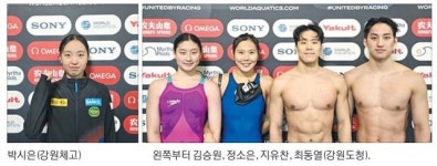 강원스타 박시은·최동열, 평영·혼계영 '한국신' 행진