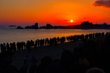 [현장컷] 고성 공현진 해변 해맞이