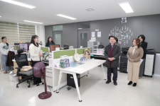육동한 시장 정신건강복지센터 방문