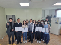 횡성 대성병원 장학금 전달
