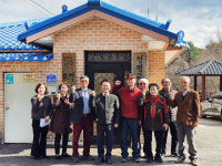 육동한 시장 청평2리 방문