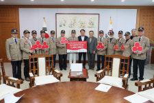 월남전참전자회 도지부 영남산불성금