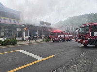 영월 장릉삼거리 식당 화재로 50대 남성 얼굴에 화상