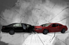 춘천 온의동 교차로 승용차 2대 충돌 2명 경상