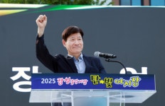 [현장컷]  태백 장성중앙시장 탄빛야시장 개장