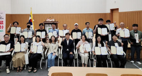 철원군농업기술센터 기초영농기술교육 수료식
