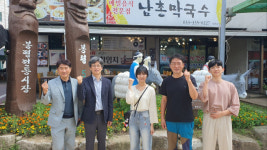 강원중기청 평창 봉평시장 방문