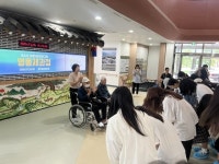 원주시청소년수련관, 국가유공자에게 감사쿠키 100개 전달