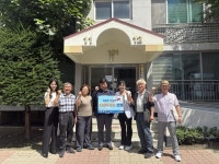 춘천 해강아파트, 태극기 달기 시범아파트 현판식