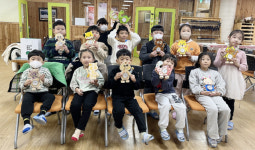 철원 문혜초 병설유치원 목공체험활동 실시