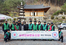 영월 꿈의정원협동조합 조경수목 전정봉사