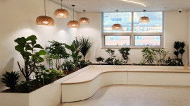 유휴공간의 변신…철원 실내정원조성 호평